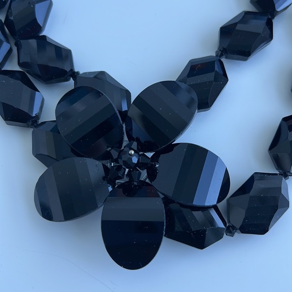 Charisse New York Black Statement Necklace - Picture 2 of 3